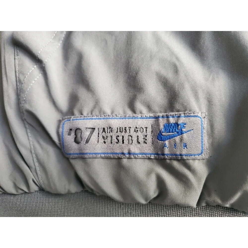 Nike Air Windrunner Track Jacket Reversible All Over Print Windbreaker L or XL